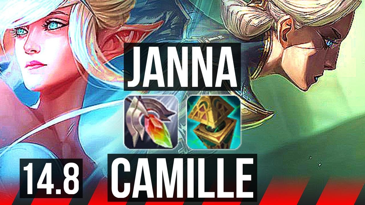 JANNA vs CAMILLE (TOP) | 68% winrate, 2/3/19 | EUW Master | 14.8