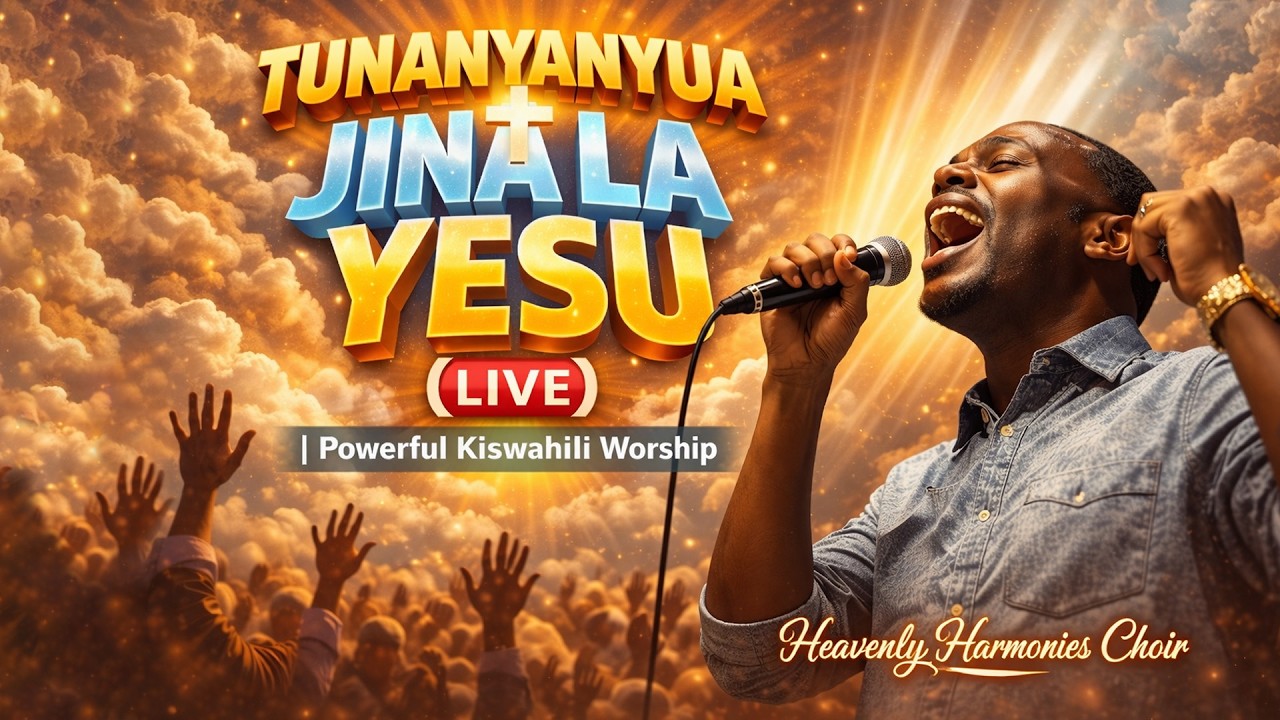 TUNANYANYUA JINA LA YESU (LIVE) | Powerful Kiswahili Worship | Heavenly Harmonies Choir
