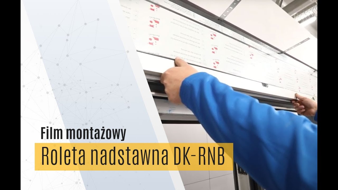 Instrukcja montażu rolety nadstawnej DK-RNB z konsolą wzmacniającą w drzwiach tarasowych HST-motion