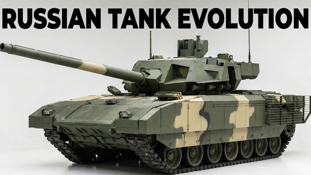 From T-34 to Armata: Every Soviet & Russian Tank Ever Made