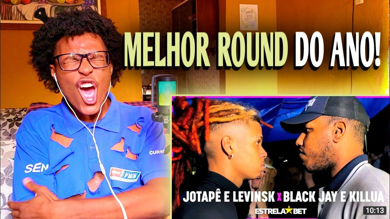 (ROUND INSANO) JOTAPÊ e LEVINSK x KILLUA E BLACK JAY | React [2 FASE | 86ª BATALHA DA NORTE]