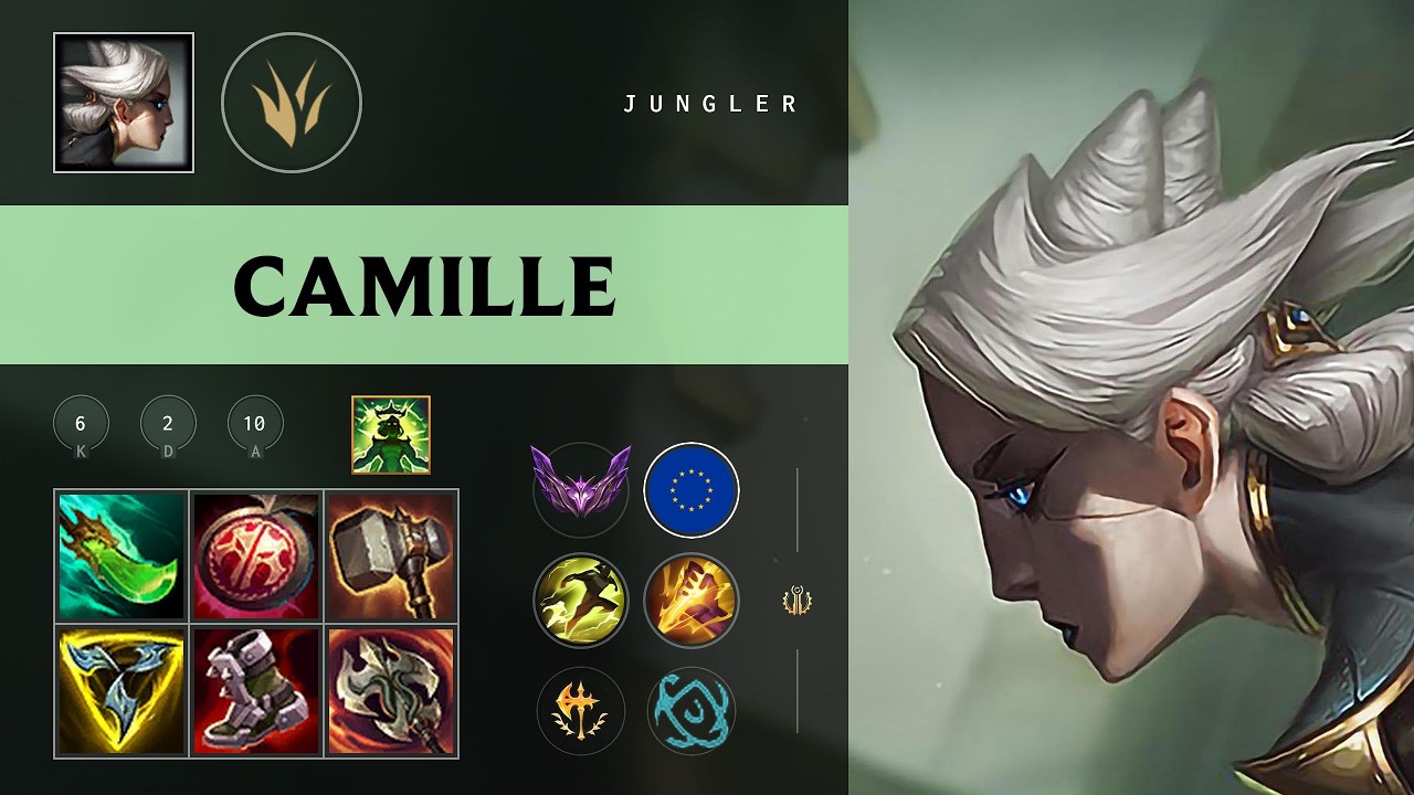 Camille Jungle vs Kayn - EUW Master Patch 26.10