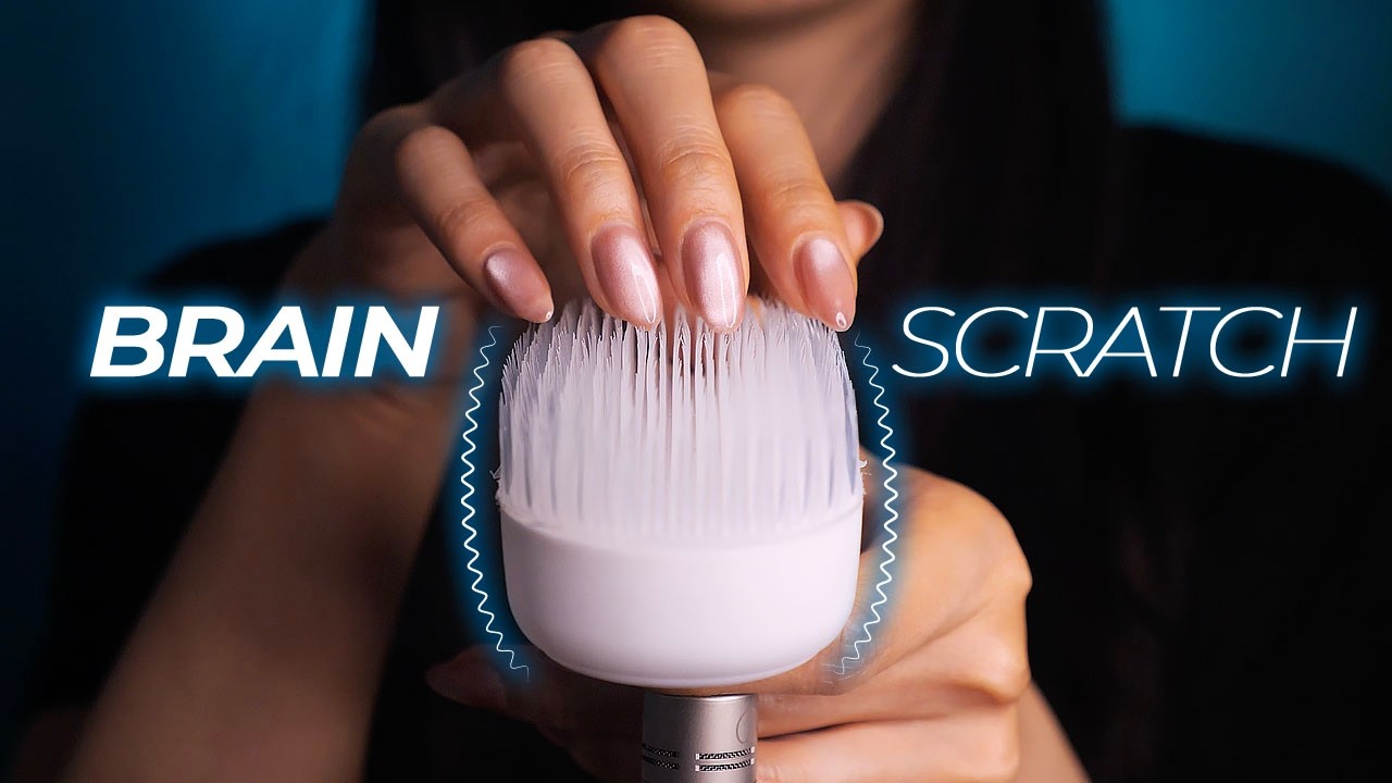 ASMR Slow Brain Scratching for Maximum Relaxation with 3D Brain Penetration (No Talking)