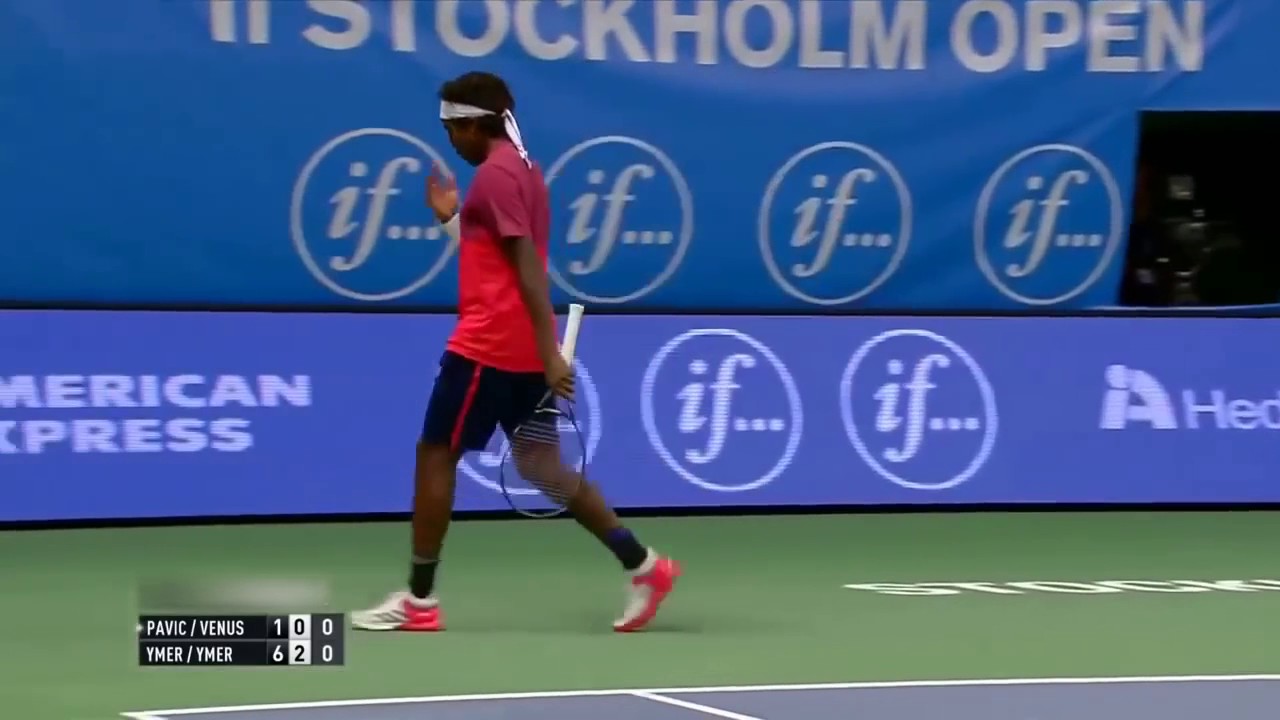Elias Ymer   Mikael Ymer vs Mate Pavic   Michael Venus Highlights Stockholm 2016