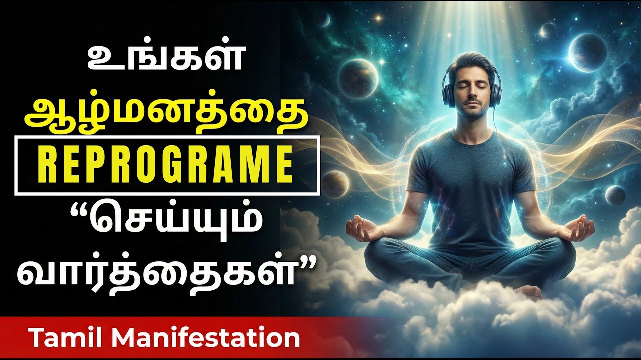 These Words Will Reprogram Your Subconscious Mind | Tamil Manifestation