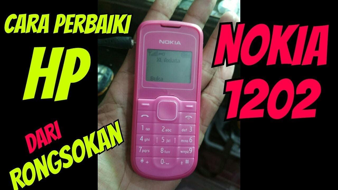 Nokia 1202 matot #edisi hp rongsokan