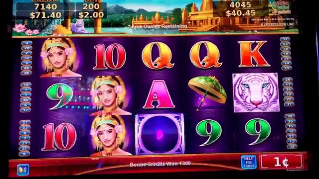 Lotus land bonus @ max bet