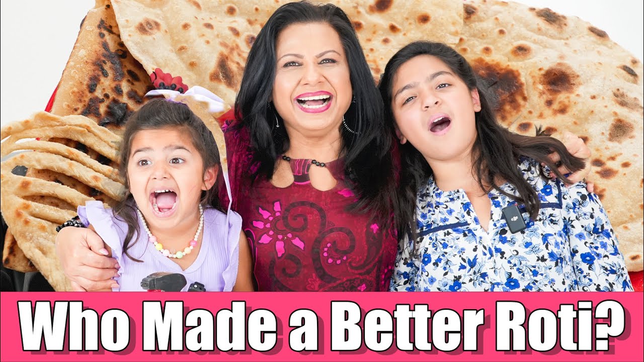 Kis Ne Banai Behetar Roti? Basic Roti and Paratha Making Practice in Urdu Hindi - RKK