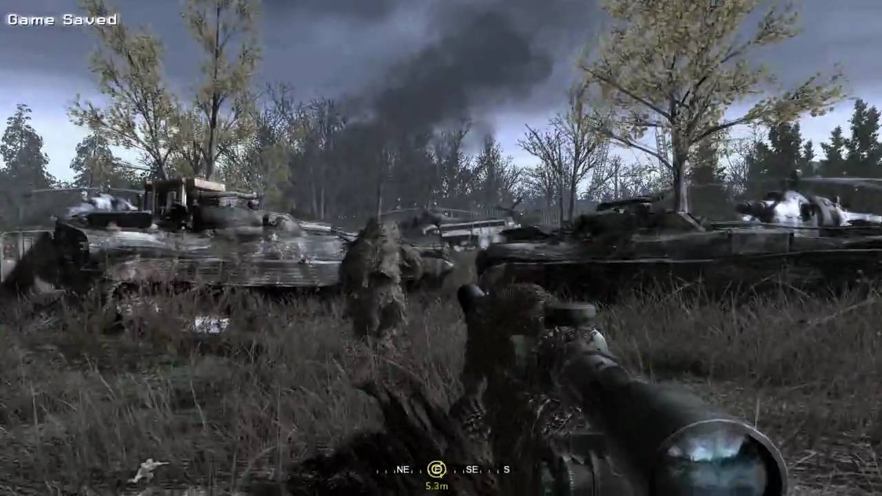 Call of Duty 4 [HD] Modern Warfare / All Ghillied Up [1]