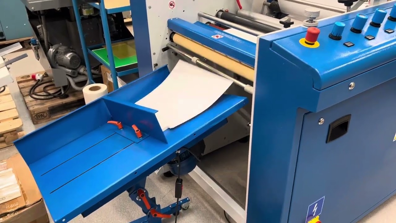 D&K Europa System B2 automatic laminating machine