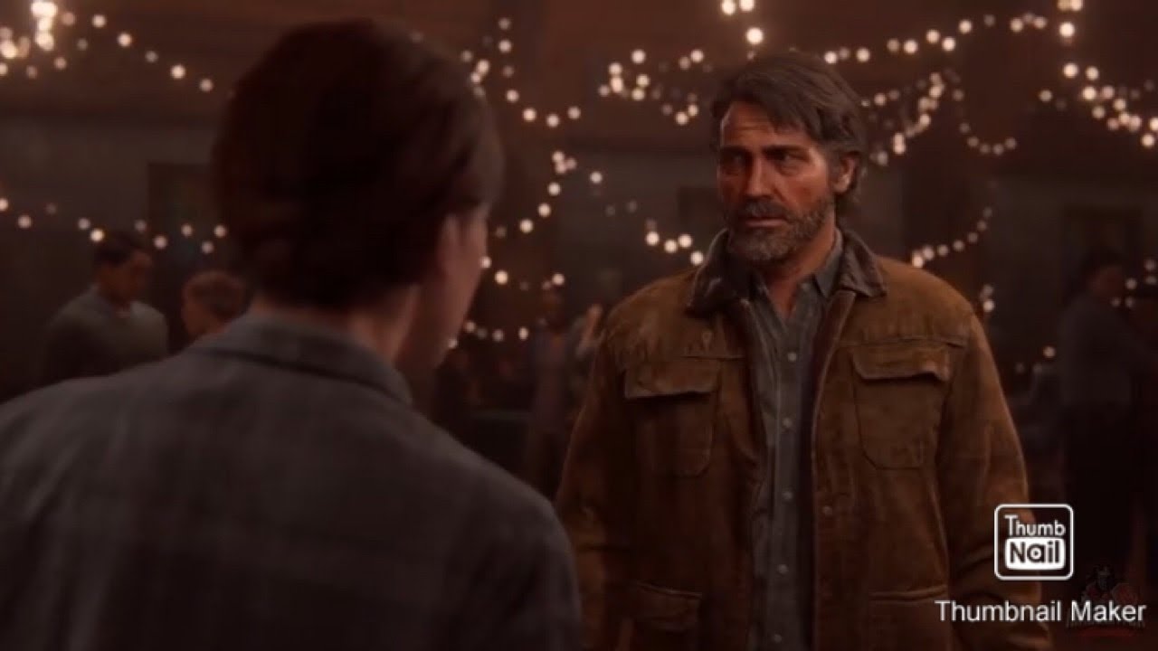 The Last of us 2 - Joel defends ellie from seth scene - I don't need your help joel
