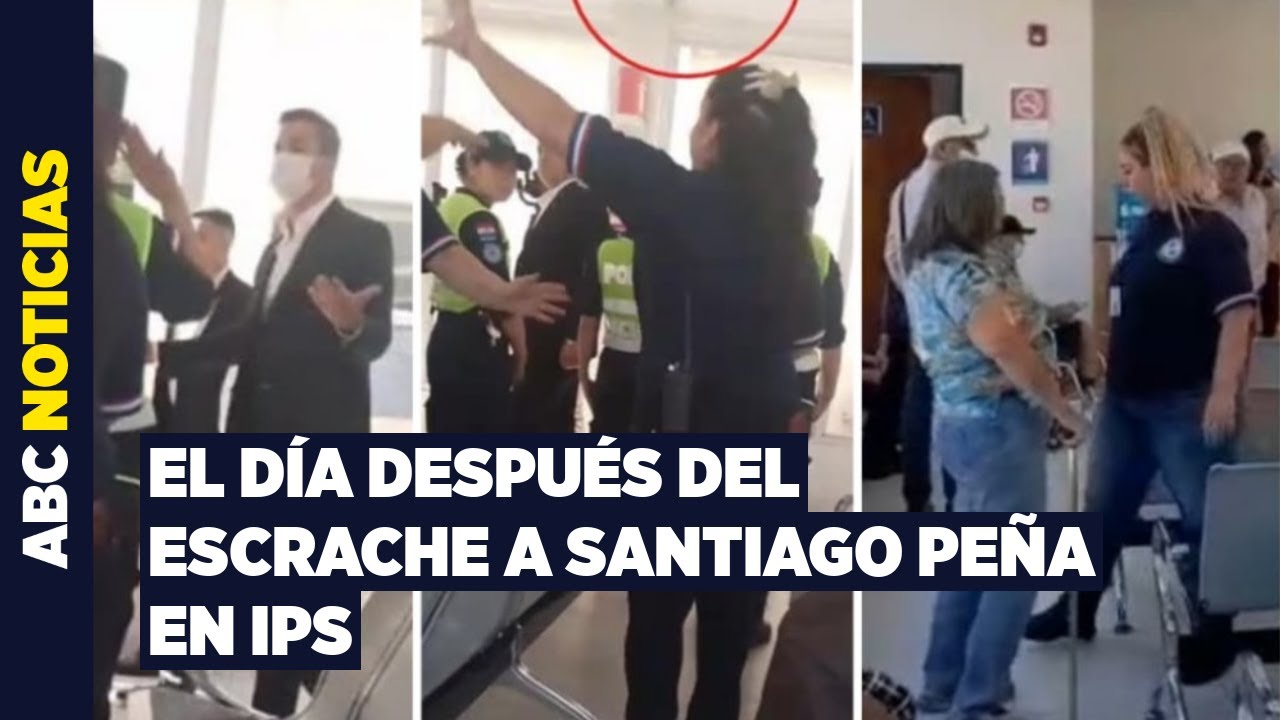 El pedido de los asegurados del IPS a Peña: presidente fue escrachado durante recorrido por hospital