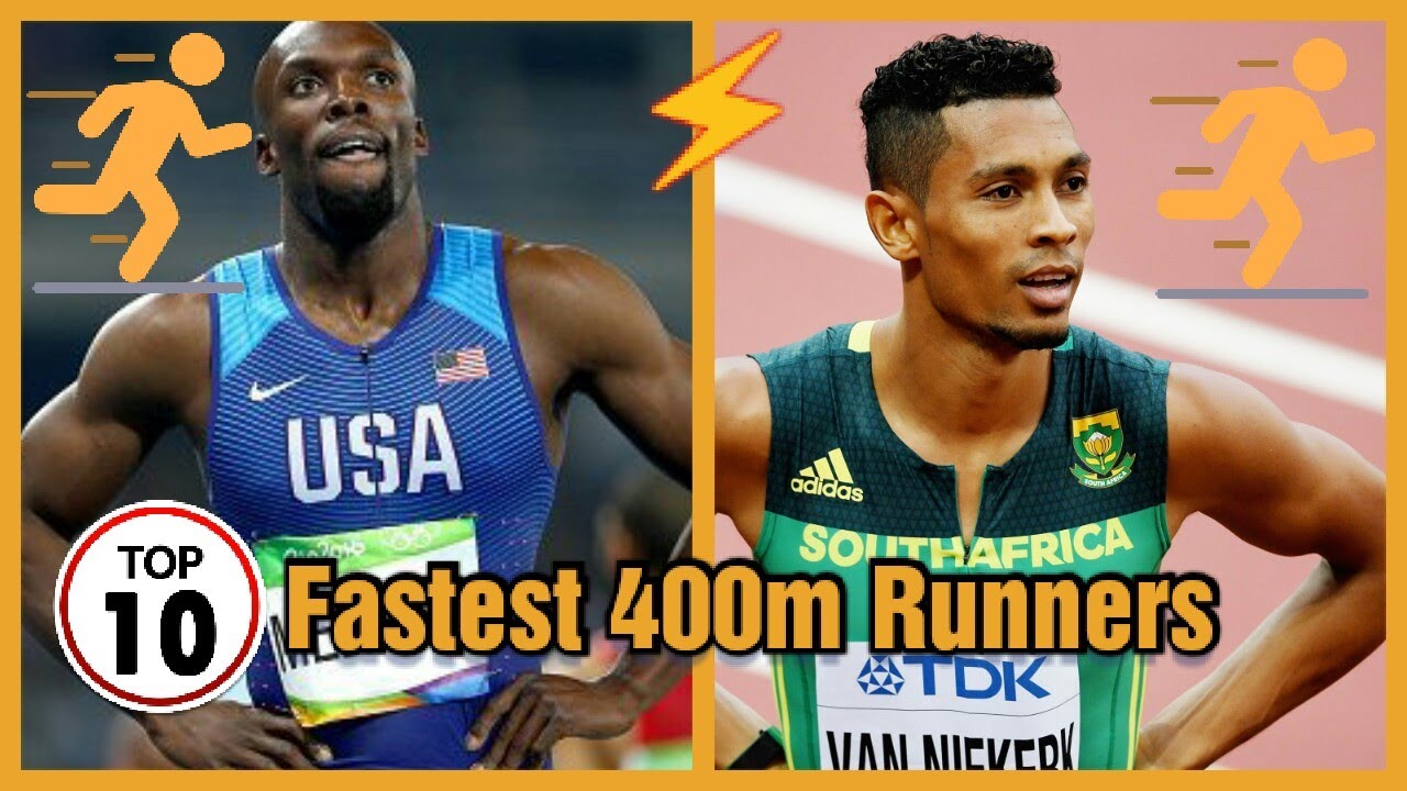 Top 10 Fastest 400m Runners Of All Time (men)