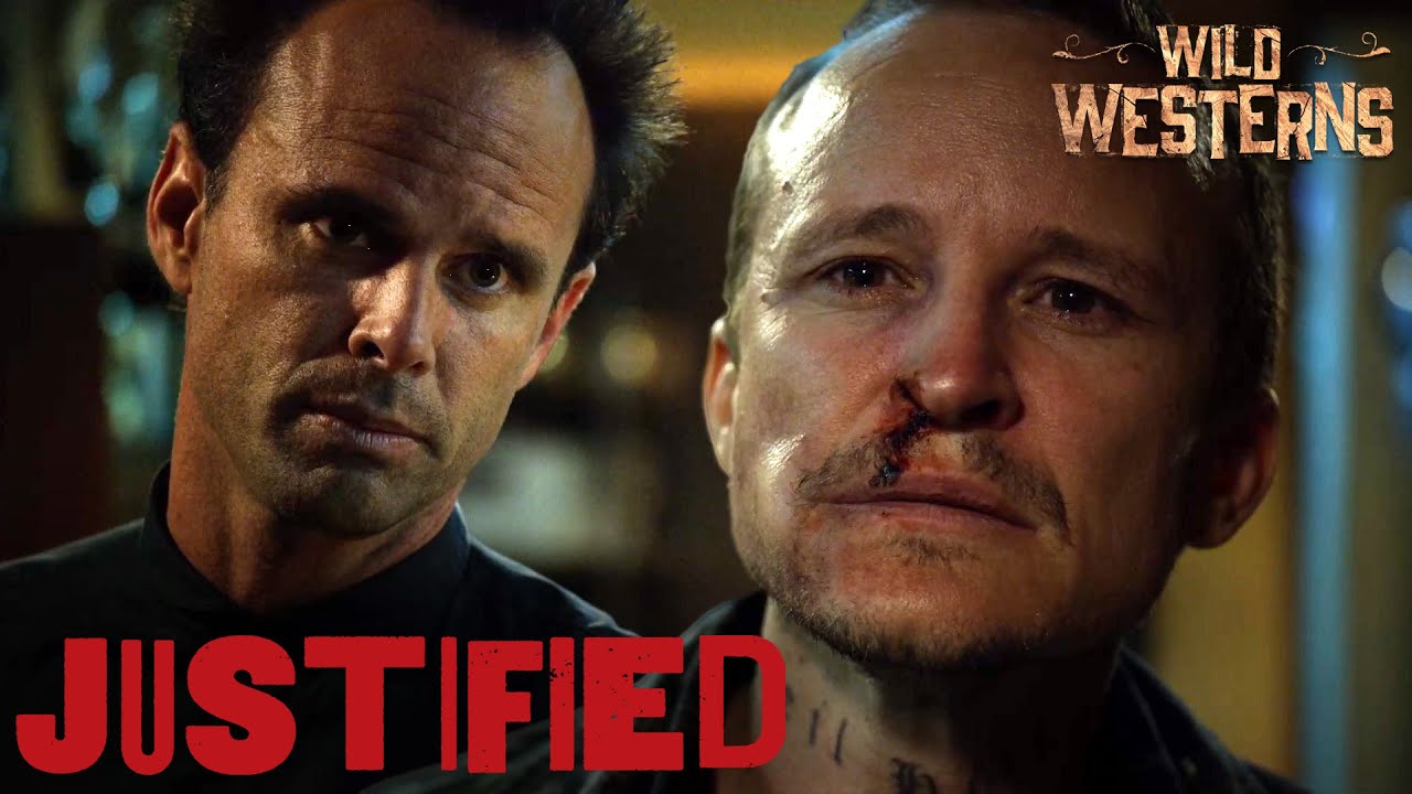 Justified | Dewey Confronts Boyd (ft. Walton Goggins) | Wild Westerns