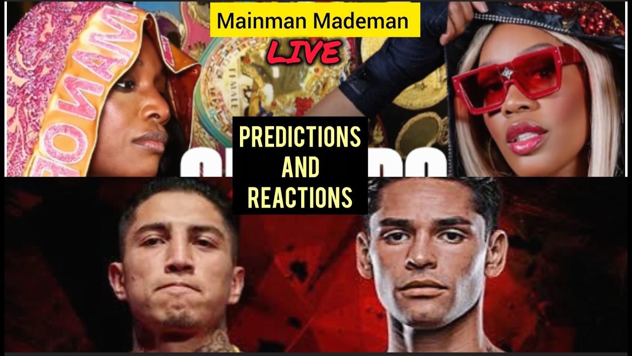 Ryan Garcia vs Barrios card Prediction ! Shields vs Crews-Dezurn Prediction !Gary Antuanne Russell