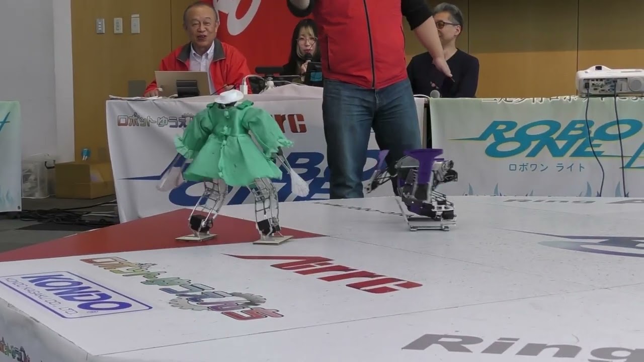 upRight vs MG 502A3 Tina | ROBO-ONE Light 27th Semifinal