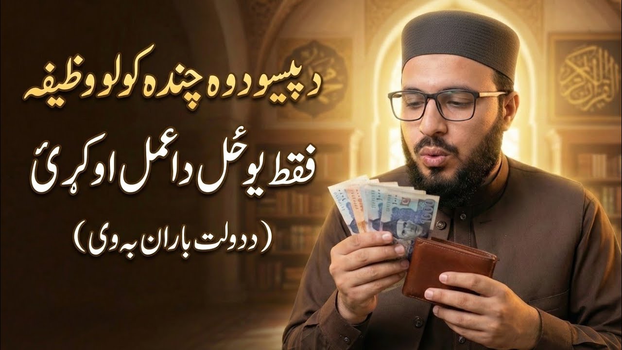 پیسہ ڈبل کرنے کا طاقتور وظیفہ | Powerful Wazifa For Money | پښتو وظيفه 