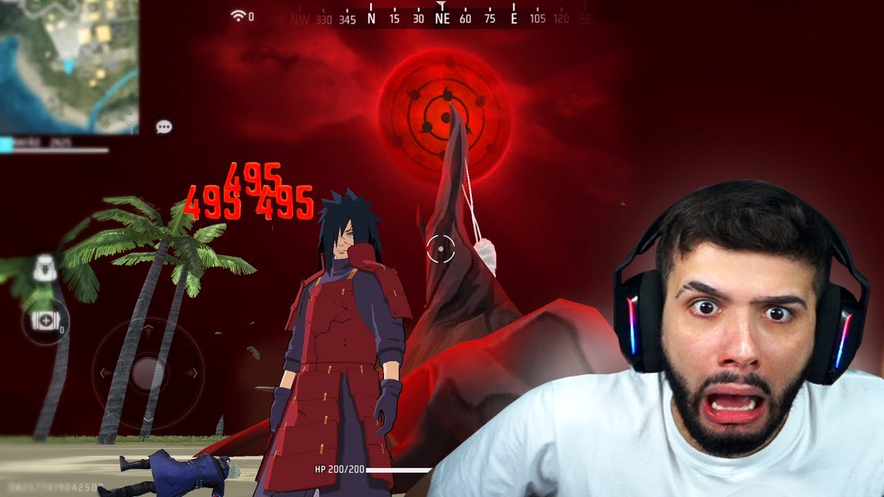RAFÃO JOGOU COM O MADARA NO FREE FIRE PELA PRIMEIRA VEZ!