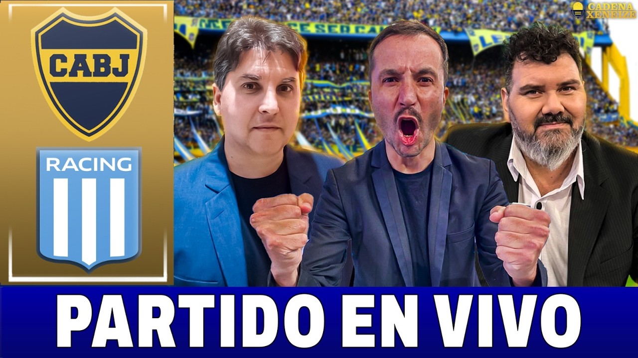 🔴BOCA JUNIORS vs RACING CLUB EN VIVO | TORNEO APERTURA 2026 - FECHA 6