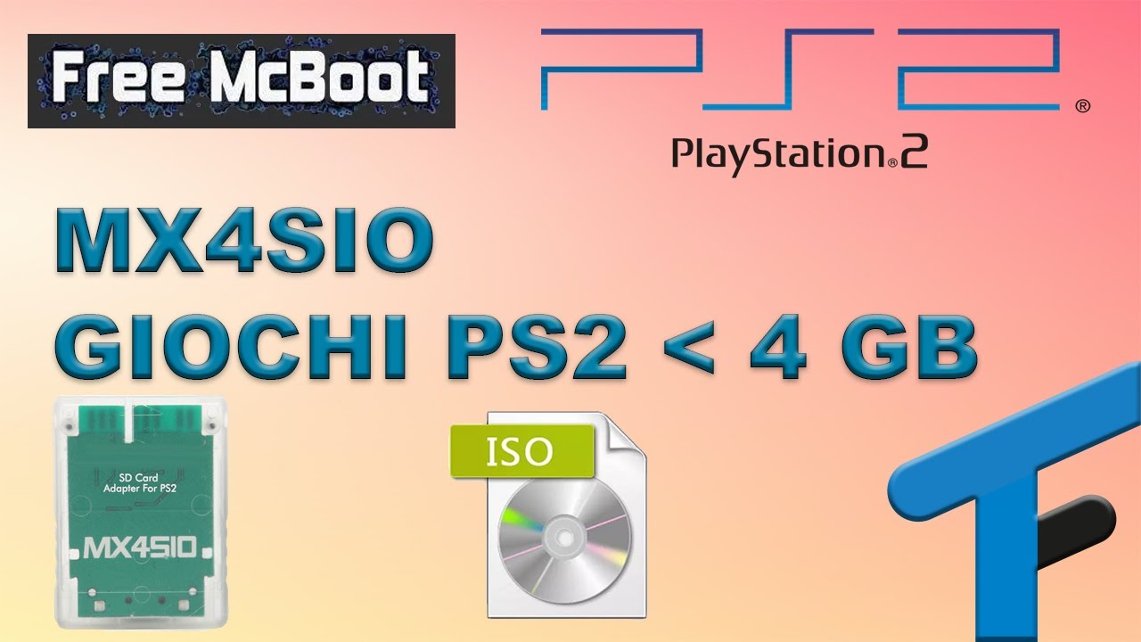 MX4SIO | Open PS2 Loader v 1.1.0 | PS2 | Giochi da Memory Card | Micro SD  | minori di 4 GB