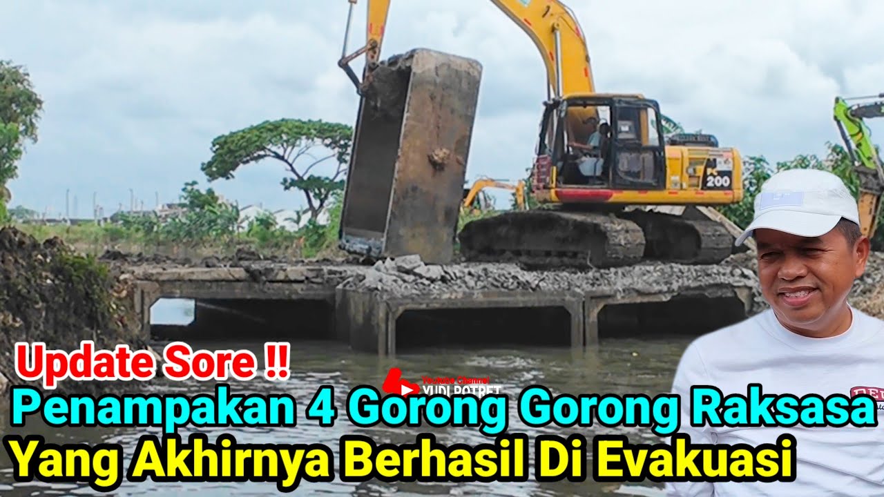 Mantap‼️Setelah Di Tanggapi KDM Gorong Gorong Viral Penyebab Kali Gabus Meluap Di Bongkar