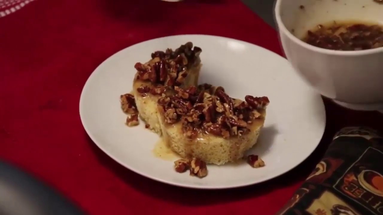 Keto | Keto Low Carb Pecan Pie Mug Cake | Salei