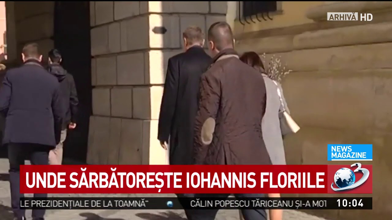 Klaus și Carmen Iohannis, prezenți la slujba de Florii de la Sibiu