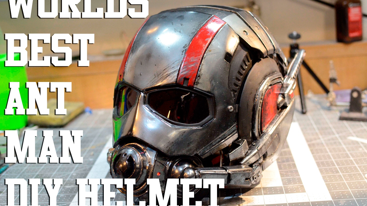 World's Most Accurate Ant-man Cosplay Helmet
