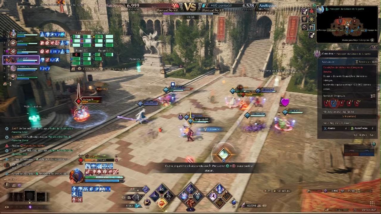 Throne And Liberty Gameplay de SpellBlade