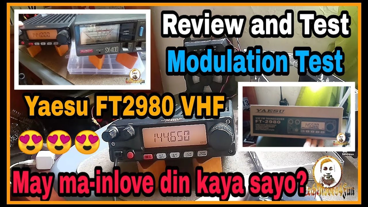 Yaesu FT2980 VHF Base Radio | Review, SWR Test, Modulation Test | May ma-inlove din kaya sayo?