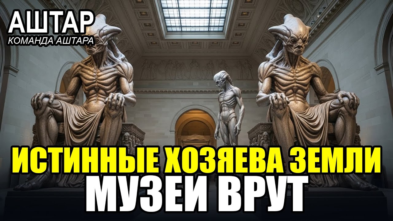 АШТАР ШЕРАН: Истинные Хозяева Земли - Что Музеи СКРЫВАЮТ О Них!