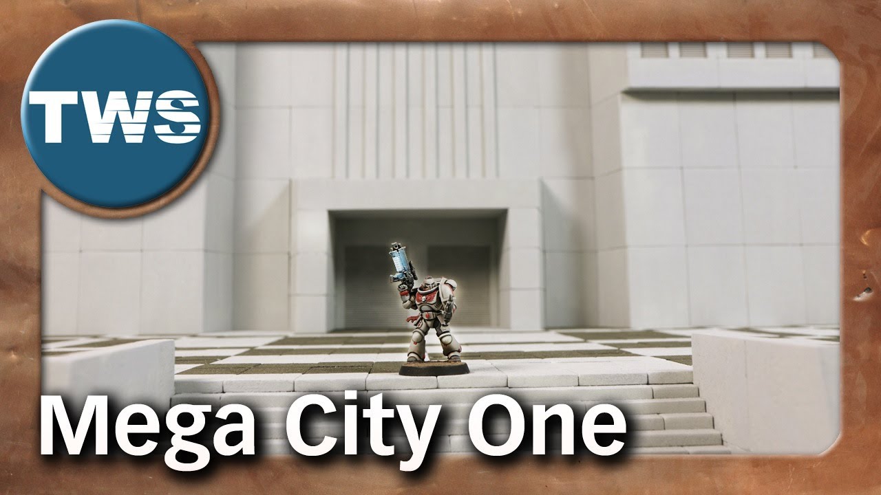 Making-of: Spielplatte Mega City One aus 