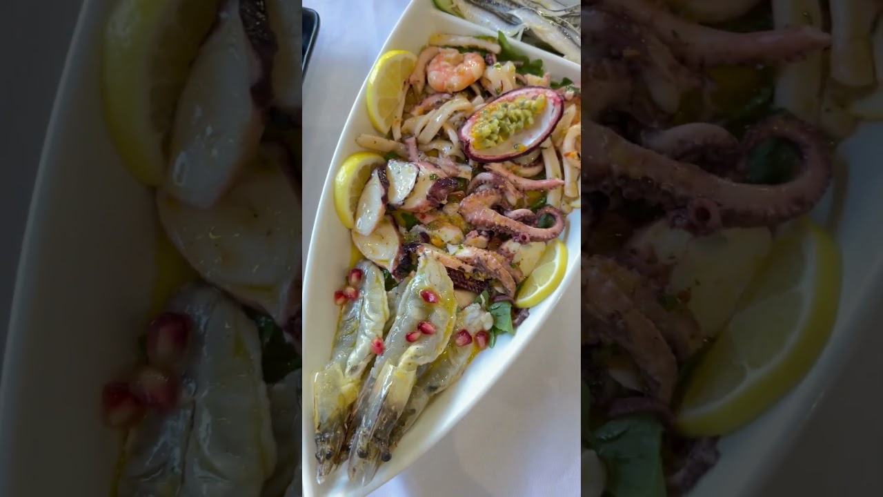 Best seafood in Albania #seafood #albanianfood #albaniantrip #albania