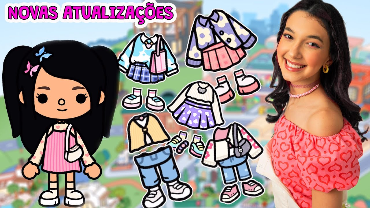 TESTEI as NOVAS ROUPINHAS do TOCA LIFE WORLD | Família Luluca