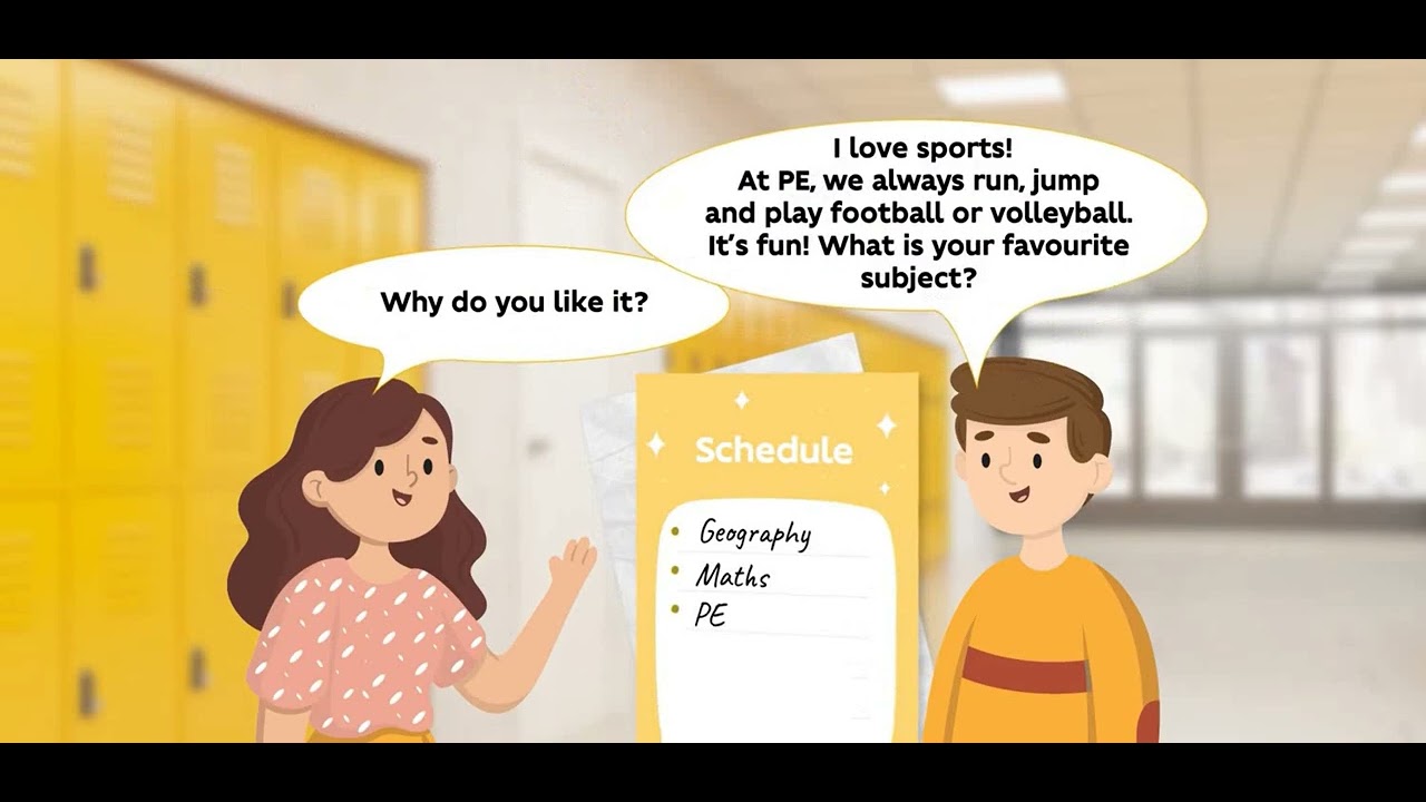 Lesson 7 listening, schedule, school subjects