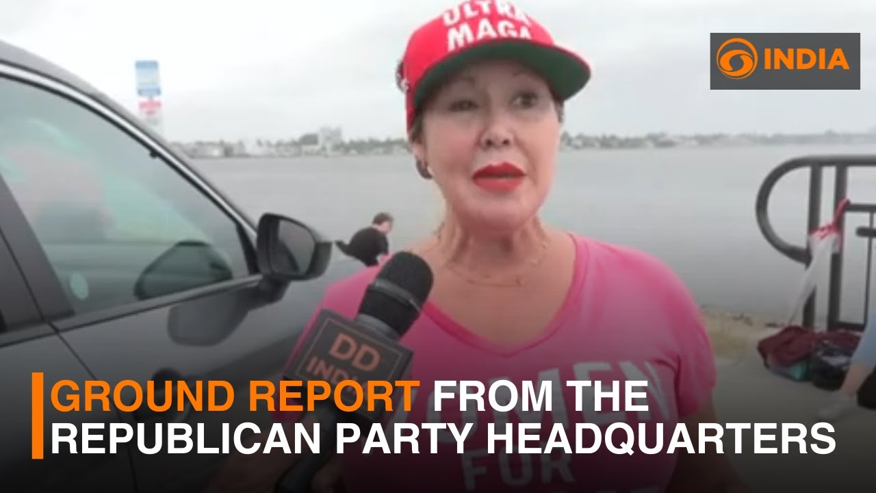Ground Report from the Republican Party Election Headquarters | DD India