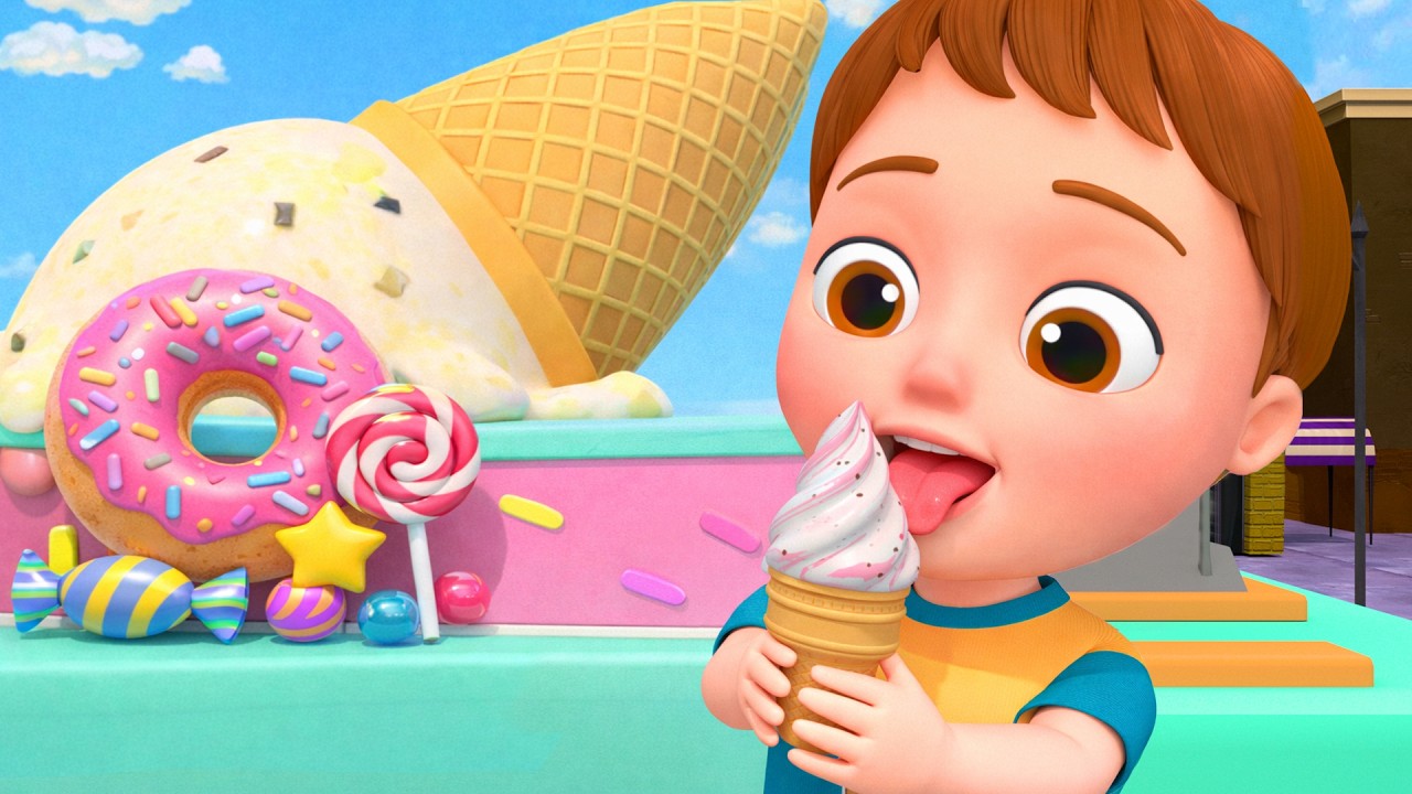 Canción del helado | Compartir es cuidar | Canciones infantiles y canciones infantiles de Tinno Sumo