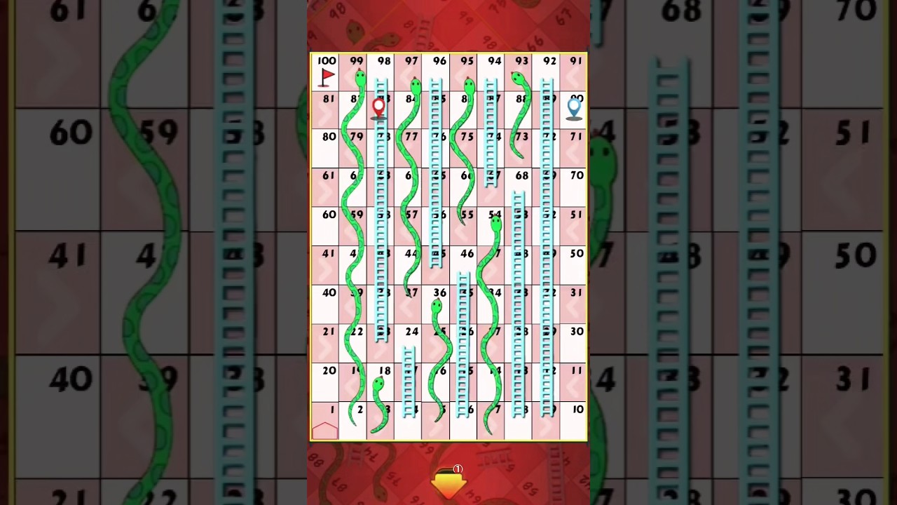 Ludo king Snake and ladder #Snake Ladder Game #Saamp Sidhi game #varil #viralvideo #game