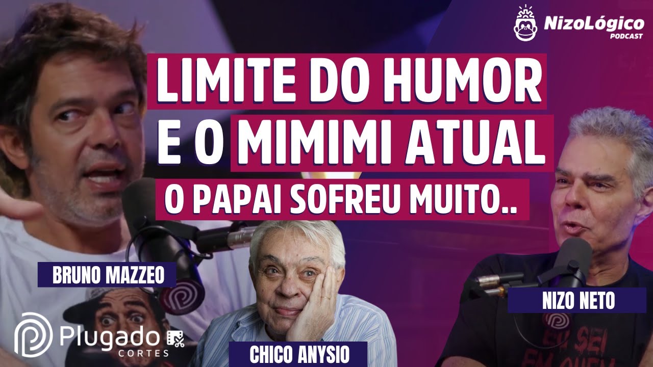 LIMITE DO HUMOR VS DITADURA MILITAR - BRUNO MAZZEO E NIZO NETO DEBATEM