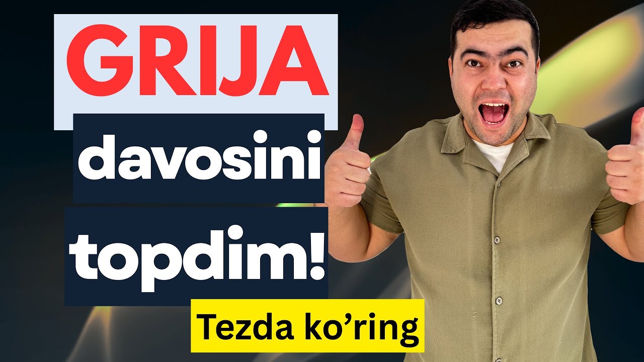 Grijaga davo topildi.