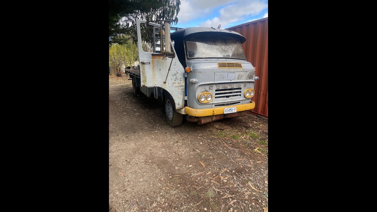 1968 CE8  commer truck TS3 knocker first attempted start