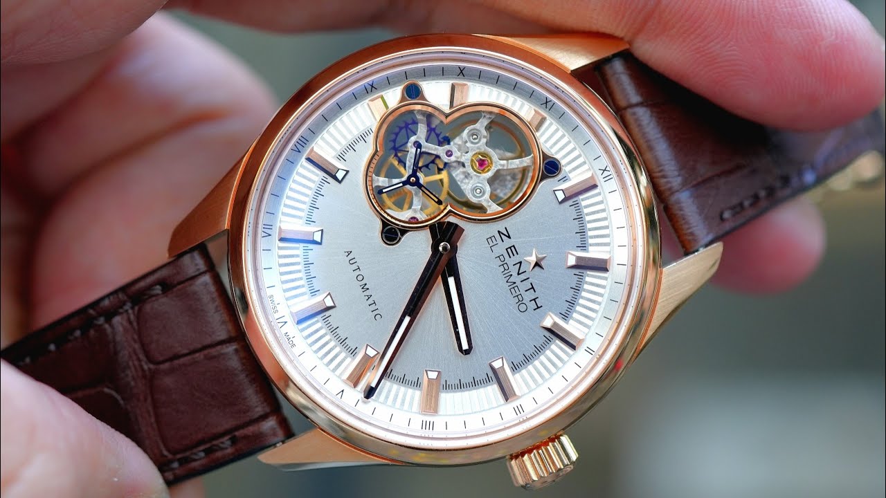 [Hợp lý] Zenith El Primero Open Heart 40mm 18.2710.4613/01.C713 | Hotline 0982298881