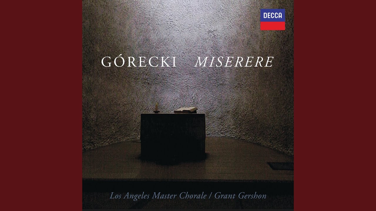 G&oacute;recki: Lobgesang, Op. 76