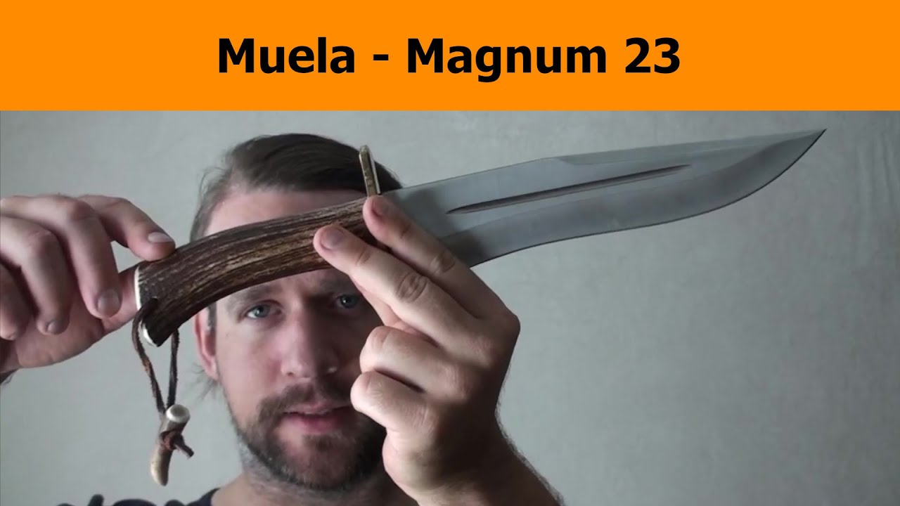 Outdoor - Jagd - Messer - Bowie - Muela - Magnum - 23