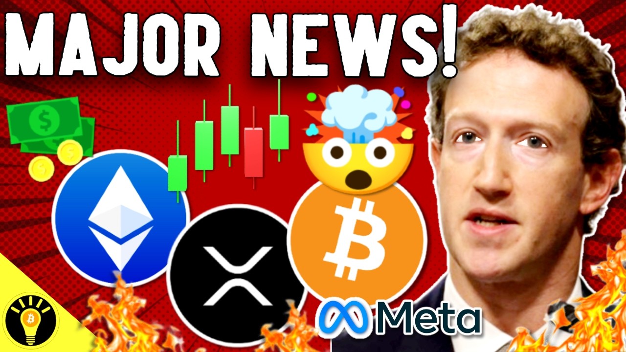 BIG CRYPTO NEWS! META FACEBOOK STABLECOIN, TRUMP SBF PARDON, SBI RIPPLE ASIA XRP LEDGER!