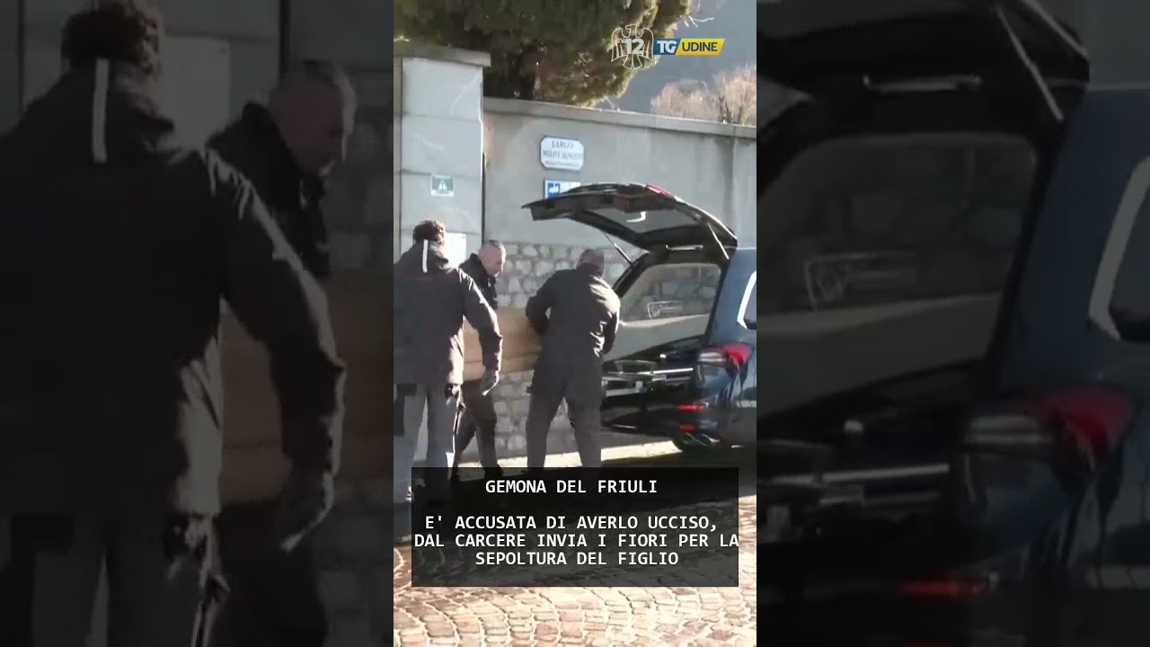 E' ACCUSATA DI AVERLO UCCISO, DAL CARCERE INVIA I FIORI PER LA SEPOLTURA DEL FIGLIO | 26/01/2026