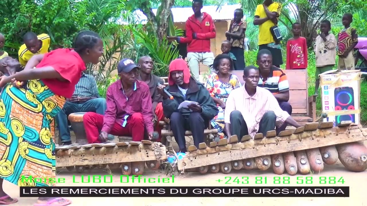 Les remerciements du groupe folklorique URCS-MADIBA