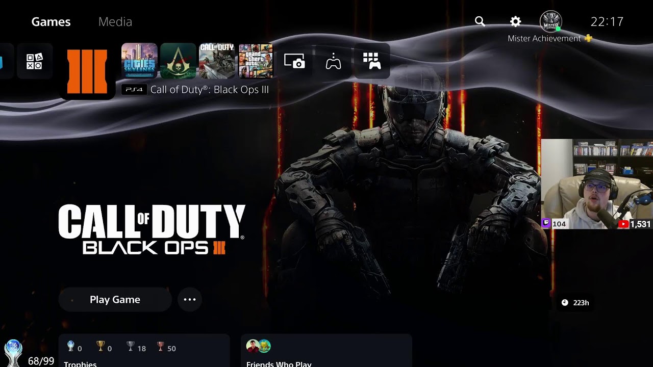 🔴 LIVE — Black Ops 3 100% Grind