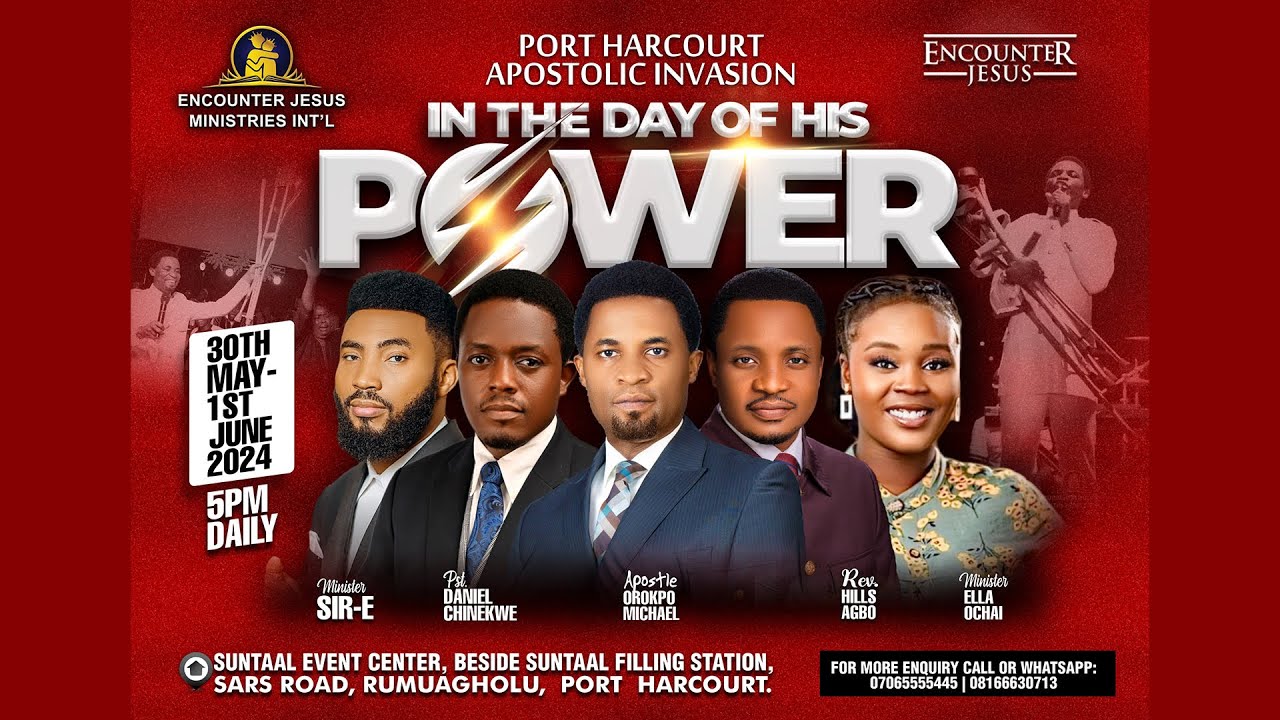 PORT HARCOURT APOSTOLIC INVASION DAY 1 | 30.05.2024  |  APOSTLE MICHAEL OROKPO