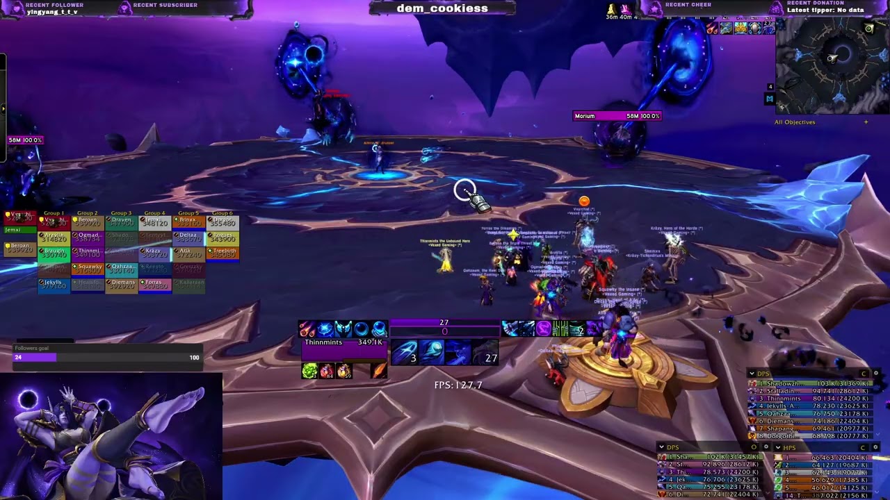 Devourer Demon Hunter PoV | Midnight raids Normal with heroic prog